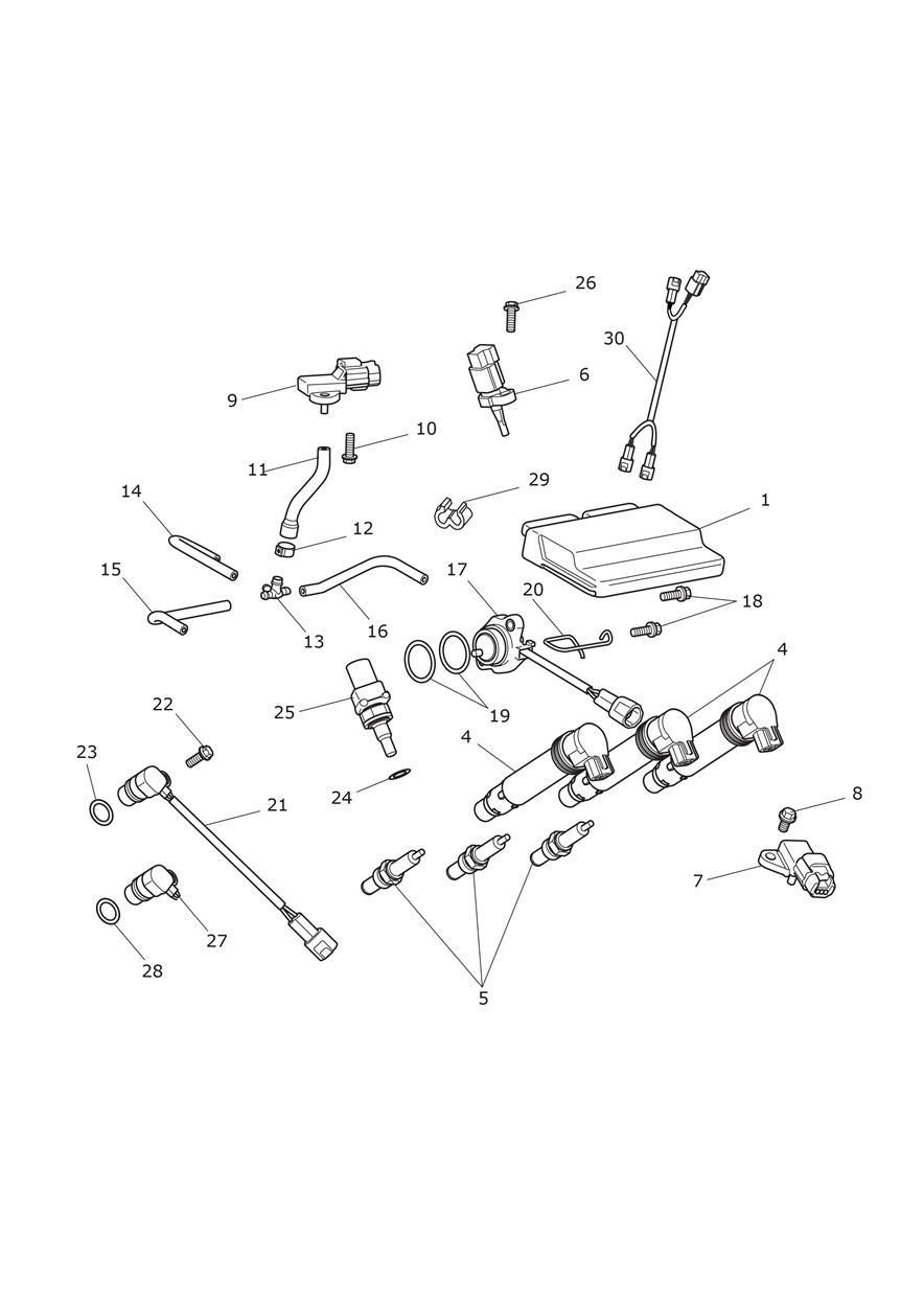 SYSTEME DE GESTION DU MOTEUR POUR STREET TRIPLE 660 ABS B1 2015