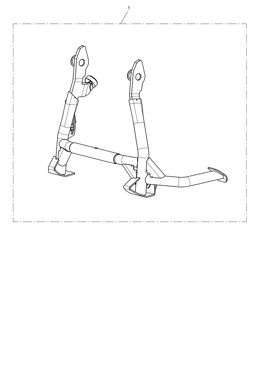 KIT DE BEQUILLE CENTRALE POUR TIGER 850 SPORT 2021